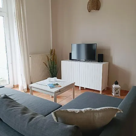 Strandmuschel- Strandnah, Mit Balkon Apartman Breege